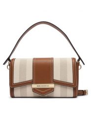 KARL LAGERFELD Torebka B2W30233 Beżowy. Brązowe torebki klasyczne damskie KARL LAGERFELD, z materiału, bez dodatków. Za 1,499.00 zł.