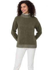 Heine Sweter w kolorze khaki rozmiar: 34. Brązowe swetry klasyczne damskie Heine, bez kołnierzyka. Za 60.99 zł.