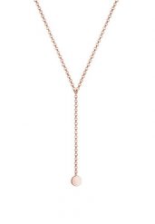 Elli Damski Choker Y-łańcuszek płytki Geo w srebrze 925 Sterling Silver Naszyjniki 1 ct. Szare naszyjniki damskie Elli, srebrne. Za 211.64 zł.