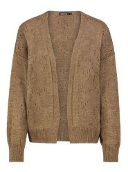 Sublevel Kardigan w kolorze jasnobrązowym rozmiar: S/M. Brązowe kardigany damskie Sublevel, m, bez wzorów. Za 192.33 zł.