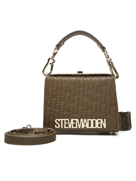 Steve Madden Torebka Bnoya-E SM13001639 Zielony. Zielone torebki klasyczne damskie Steve Madden, ze skóry, bez dodatków. Za 419.99 zł.
