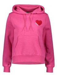 ONLY Bluza w kolorze różowym rozmiar: XS. Różowe bluzy damskie Only, xs, bez wzorów, z kapturem. Za 91.99 zł.