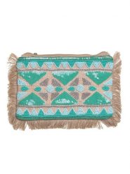 BLE Kopertówka w kolorze jasnobrązowym - 32 x 21 x 2 cm rozmiar: onesize. Brązowe torebki wieczorowe damskie BLE, bez wzorów, z materiału, bez dodatków. Za 69.45 zł.