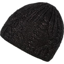 Czapka damska czarna PAOLO PERUZZI A-03-BL. Czarne czapki damskie PAOLO PERUZZI, na zimę, bez wzorów, z materiału. Za 49.99 zł.