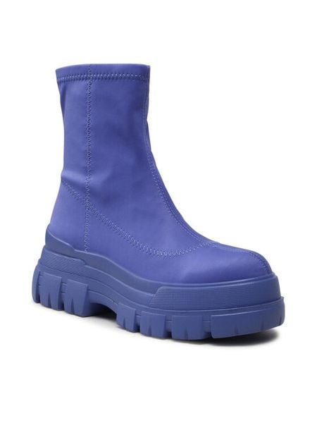 Jenny Fairy Botki LS5851-01 Fioletowy. Fioletowe botki damskie Jenny Fairy, z materiału, bez obcasa, na płaskiej podeszwie, bez zapięcia. Za 109.98 zł.