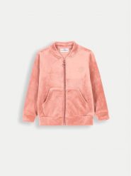 Coccodrillo Bluza ZC4132201FGN Różowy Regular Fit. Czerwone bluzy dziewczęce COCCODRILLO, bez wzorów, z syntetyku, bez ramiączek, bez kaptura. Za 59.90 zł.
