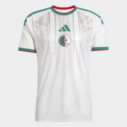 Koszulka piłkarska ADIDAS Algieria 2026 domowa. Bluzki damskie Adidas, s, bez wzorów, sportowe, bez kołnierzyka, bez ramiączek. Za 449.98 zł.