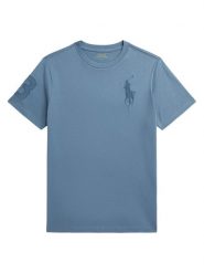 Polo Ralph Lauren T-Shirt 323832907503 Niebieski Regular Fit. Niebieskie t-shirty i koszulki chłopięce Polo Ralph Lauren, bez wzorów, z bawełny, bez kołnierzyka, bez ramiączek. Za 289.99 zł.
