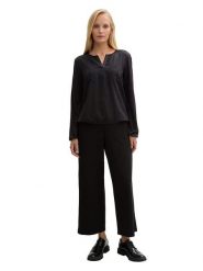 Tom Tailor Bluzka w kolorze czarnym rozmiar: XS. Czarne bluzki damskie Tom Tailor, s, bez wzorów, z wiskozy, klasyczne, bez kołnierzyka, bez ramiączek. Za 73.93 zł.