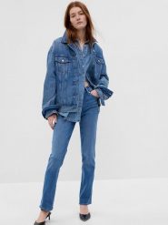 GAP Dżinsy - Regular fit - w kolorze niebieskim rozmiar: W30. Niebieskie jeansy damskie GAP. Za 158.10 zł.