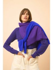 Just Cashmere Kaszmirowy sweter "Phoebe" w kolorze fioletowym rozmiar: M. Różowe swetry klasyczne damskie Just Cashmere, m, z kaszmiru, bez kołnierzyka. Za 347.99 zł.