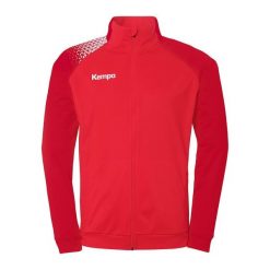 Kurtka z dresu Kempa Ambition 28. Czerwone kurtki damskie Kempa, bez wzorów, z dresówki, bez kaptura. Za 203.65 zł.