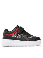 Champion Sneakersy Rebound Graphic S32687-CHA-KK001 Czarny. Czarne buty sportowe chłopięce Champion, ze skóry, bez zapięcia. Za 119.99 zł.