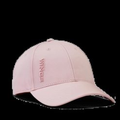 Czapka z daszkiem WINGS UNLEASH PINK. Czerwone czapki z daszkiem damskie Wings, bez wzorów, z bawełny. Za 49.90 zł.