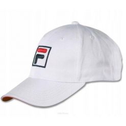 Czapka tenisowa Fila Baseball Cap Forze biała. Białe czapki damskie Fila, na zimę, bez wzorów. Za 63.99 zł.