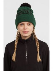 O'Neill Czapka beanie "Powder" w kolorze zielono-czarnym rozmiar: onesize. Czarne czapki damskie O'Neill, bez wzorów. Za 114.17 zł.