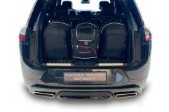 Torby Do Bagażnika Land Rover Range Rover Sport 2022+ 4Szt Kjust. Czarne torby podróżne KJUST, bez wzorów, z kauczuku. Za 1,341.00 zł.