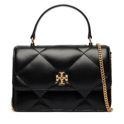 Torebka Tory Burch. Czarne torebki klasyczne damskie Tory Burch, bez dodatków. Za 2,024.00 zł.