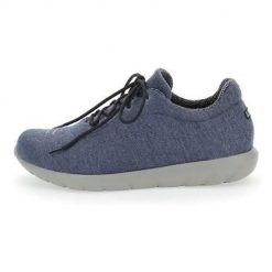 Buty do chodzenia damskie UYN Living Cloud. Niebieskie obuwie sportowe damskie Uyn, z materiału, bez zapięcia, trekkingowe. Za 509.99 zł.