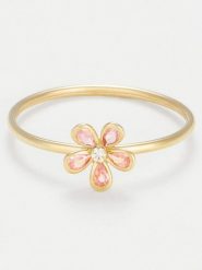 OR ÉCLAT Złoty pierścionek "Reese" z cyrkoniami rozmiar: 52. Żółte pierścionki damskie Or Éclat, z cyrkonią, złote. Za 418.69 zł.