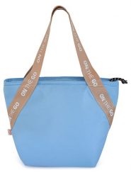 IRIS Barcelona Torba termiczna "On the go" w kolorze błękitnym na lunch - 33,5 x 24 x 14 cm rozmiar: onesize. Niebieskie torby sportowe IRIS Barcelona, bez wzorów, z materiału. Za 56.99 zł.