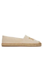 LAUREN RALPH LAUREN Espadryle Cameryn 802962171004 Beżowy. Brązowe espadryle damskie Lauren Ralph Lauren, bez wzorów, z materiału, bez obcasa. Za 309.99 zł.