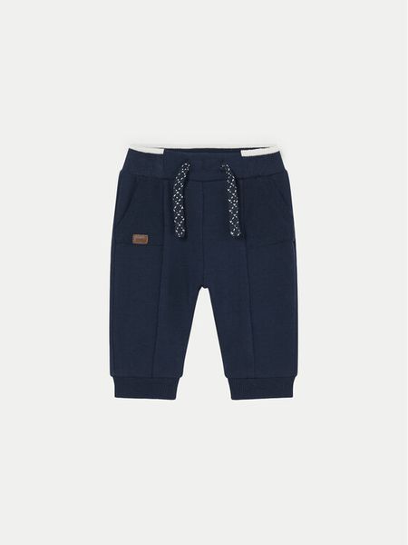 Mayoral Spodnie dresowe 2526 Granatowy Regular Fit. Niebieskie spodnie dresowe chłopięce Mayoral, z bawełny. Za 59.99 zł.