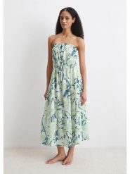 Marc O´Polo Beachwear Sukienka w kolorze zielono-niebieskim rozmiar: M. Niebieskie sukienki damskie bez wzorów, bez ramiączek. Za 162.11 zł.