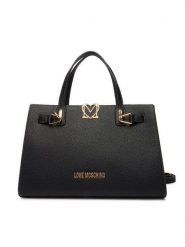 LOVE MOSCHINO Torebka JC4126PP1OLM0000 Czarny. Czarne torebki klasyczne damskie Love Moschino, ze skóry, bez dodatków. Za 1,009.00 zł.
