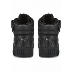 Damskie sneakersy Carina 2.0 Mid Winter PUMA Black Dark Shadow Gray. Czarne obuwie sportowe damskie Puma, z gumy, bez zapięcia, trekkingowe. Za 449.00 zł.