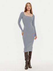 Guess Sukienka codzienna W4BK99 Z3I22 Niebieski Regular Fit. Niebieskie sukienki damskie Guess, z aplikacjami, z wiskozy, bez ramiączek. Za 289.99 zł.