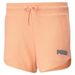 Spodenki Puma Basics 4", Różowy, Kobiety. Czerwone spodenki sportowe damskie Puma, xs, bez wzorów, z bawełny. Za 148.25 zł.