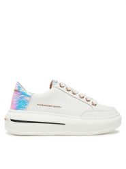 Alexander Smith Sneakersy Lancaster ASBBLSW 1896 Biały. Białe obuwie sportowe damskie Alexander Smith, ze skóry, bez zapięcia. Za 499.99 zł.