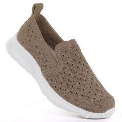 Półbuty damskie wsuwane ażurowe fango NEWS 210. Półbuty damskie NEWS, w ażurowe wzory, ze skóry ekologicznej, bez obcasa, bez zapięcia. Za 119.99 zł.