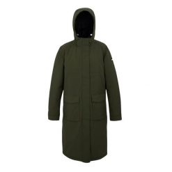 Kurtka przeciwdeszczowa z kapturem damska Regatta Yarli. Brązowe kurtki damskie Regatta, na zimę, bez wzorów, z kapturem. Za 436.35 zł.