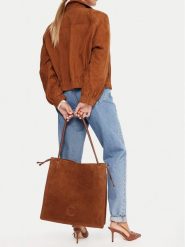 Coccinelle Saszetka 314750 Brązowy. Brązowe nerki i saszetki damskie Coccinelle, ze skóry, bez dodatków. Za 1,119.00 zł.