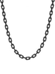 Liebeskind Naszyjnik - dł. 45 cm rozmiar: onesize. Czarne naszyjniki damskie Liebeskind, ze stali. Za 202.03 zł.