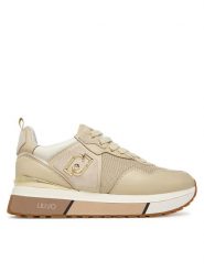 Liu Jo Sneakersy Maxi Wonder 01 BF5009 PX685 Beżowy. Brązowe obuwie sportowe damskie Liu Jo, ze skóry, bez zapięcia. Za 469.99 zł.