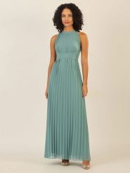 APART Sukienka w kolorze zielonym rozmiar: 38. Zielone sukienki damskie Apart, bez wzorów, bez ramiączek. Za 217.99 zł.