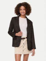ONLY Marynarka Lina 15357019 Brązowy Loose Fit. Brązowe marynarki i żakiety damskie Only, bez wzorów, ze skóry. Za 249.99 zł.