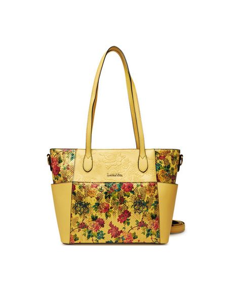 Laura Vita Torebka Amep 03 Brązowy. Brązowe torebki klasyczne damskie LAURA VITA, ze skóry, bez dodatków. Za 219.99 zł.