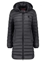 ANAPURNA Płaszcz pikowany "Akitalana" w kolorze czarnym rozmiar: S. Czarne płaszcze damskie ANAPURNA, s, bez wzorów, bez kaptura. Za 192.33 zł.