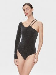 Hugo Body Nakaris 50499303 Czarny Slim Fit. Czarne body i gorsety Hugo, bez wzorów, z syntetyku. Za 549.99 zł.