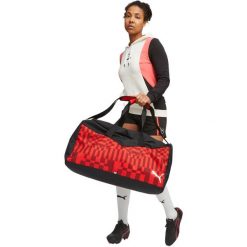 Torba Puma Individualrise Medium Bag 44L, Dla obu płci. Czarne torby sportowe Puma, bez wzorów, z materiału. Za 175.00 zł.