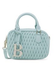 Badura Torebka TYL0226 Zielony. Zielone torebki klasyczne damskie Badura, z materiału, bez dodatków. Za 127.99 zł.