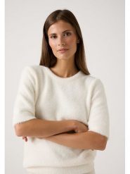 More & More Sweter w kolorze kremowym rozmiar: 38. Brązowe swetry klasyczne damskie More & More, bez kołnierzyka. Za 193.70 zł.