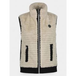 Kamizelka Damska Luhta Huittilahti. Brązowe kamizelki damskie Luhta, bez wzorów, bez kaptura. Za 429.00 zł.