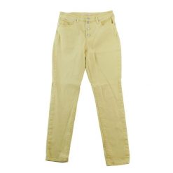 Second life - Dżinsy damskie W30/L30 721 High Rise Skinny - Stan dobry. Żółte jeansy damskie Levi's. Za 164.76 zł.