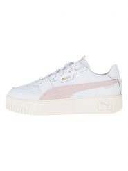 Puma Skórzane sneakersy "Carina Street Lux" w kolorze białym rozmiar: 36. Białe obuwie sportowe damskie Puma, z materiału, bez zapięcia. Za 259.13 zł.