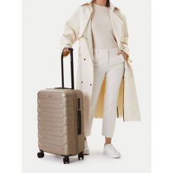 Walizka średnia GINO ROSSI. Żółte walizki Gino Rossi, bez wzorów, średnie. Za 279.99 zł.